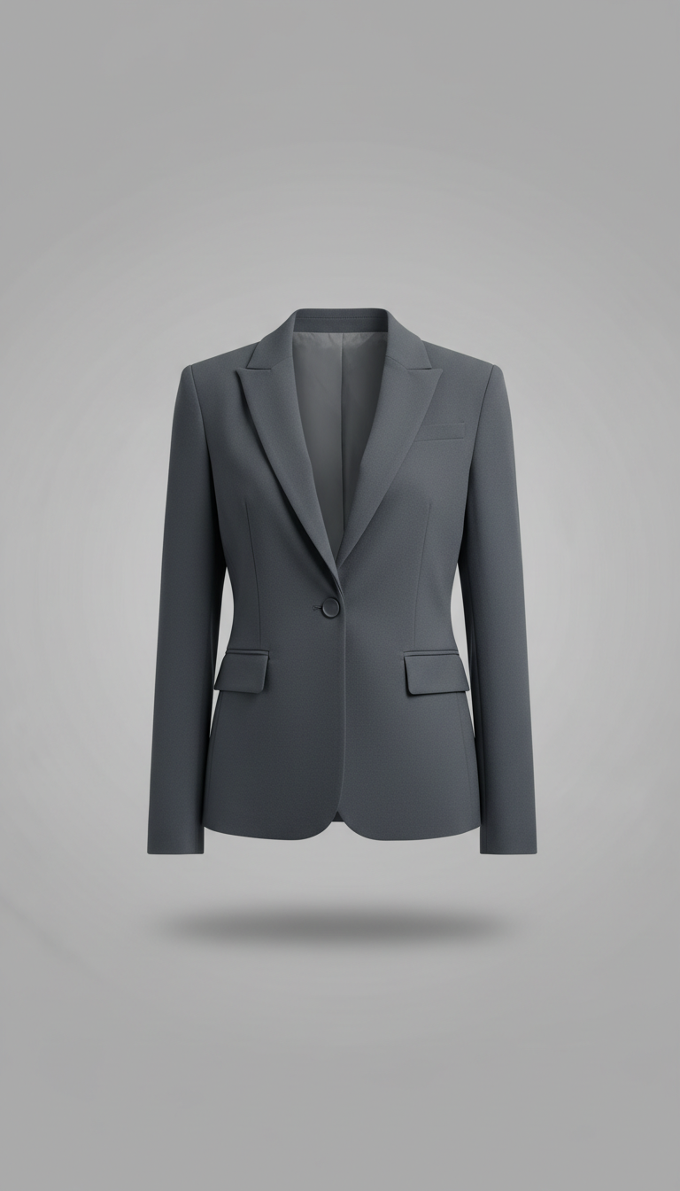 Tailored Blazer in Slate Grey